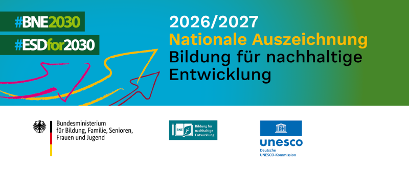 Nationale Auszeichnung – Bildung für nachhaltige Entwicklung