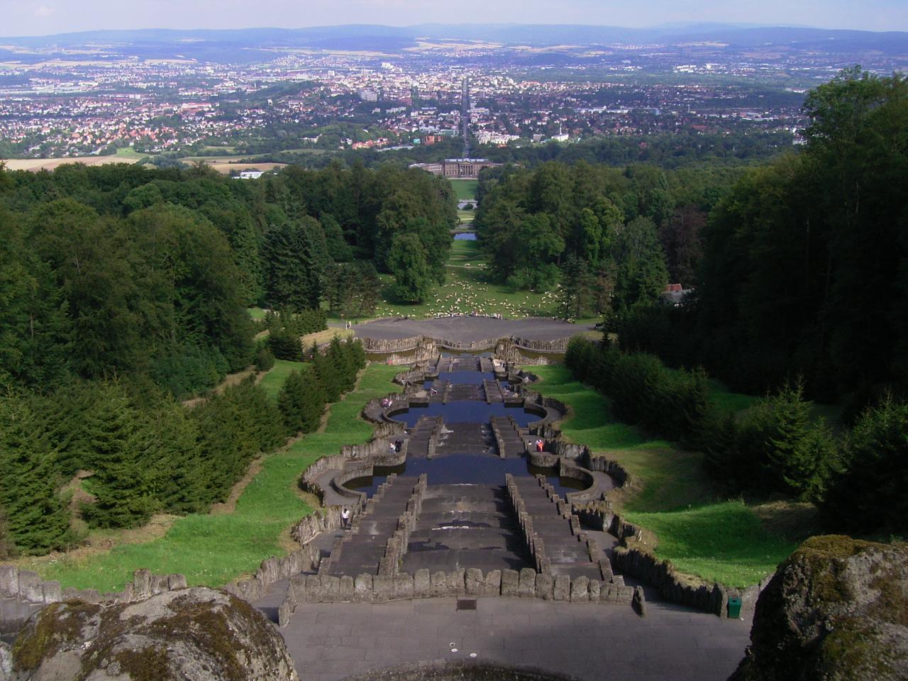 Kaskaden im Bergpark Wilhelmshöhe