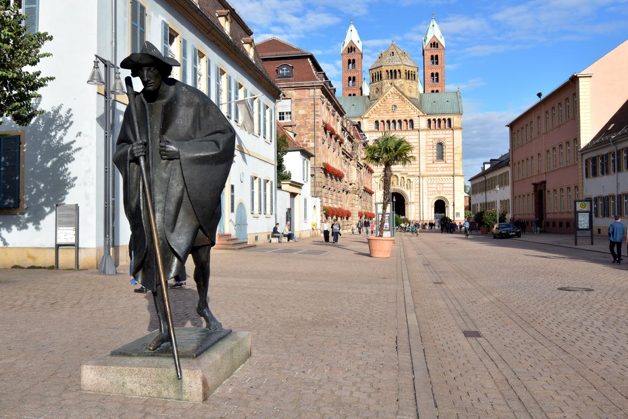 Speyerer Dom im Stadtbild