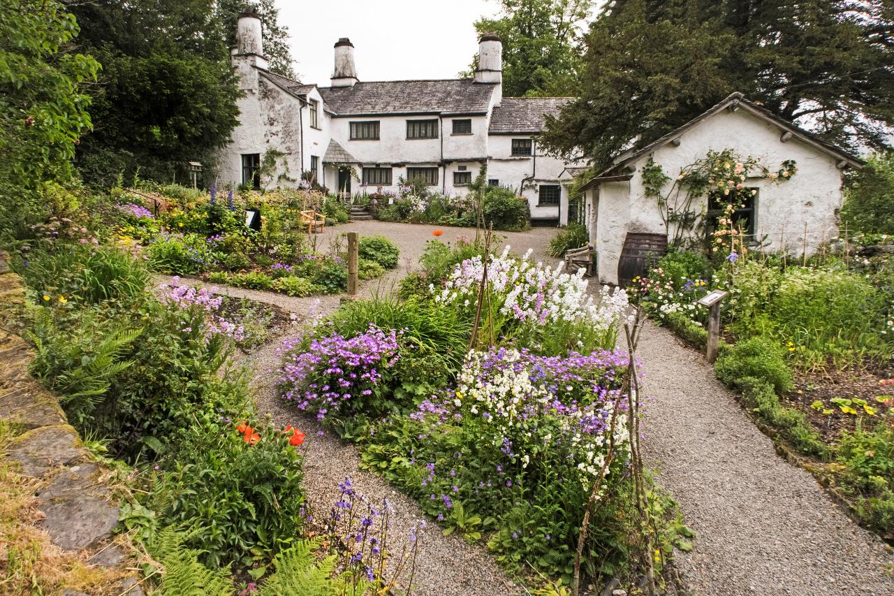 Haus Townend im Troutbeck-Tal, Lake District