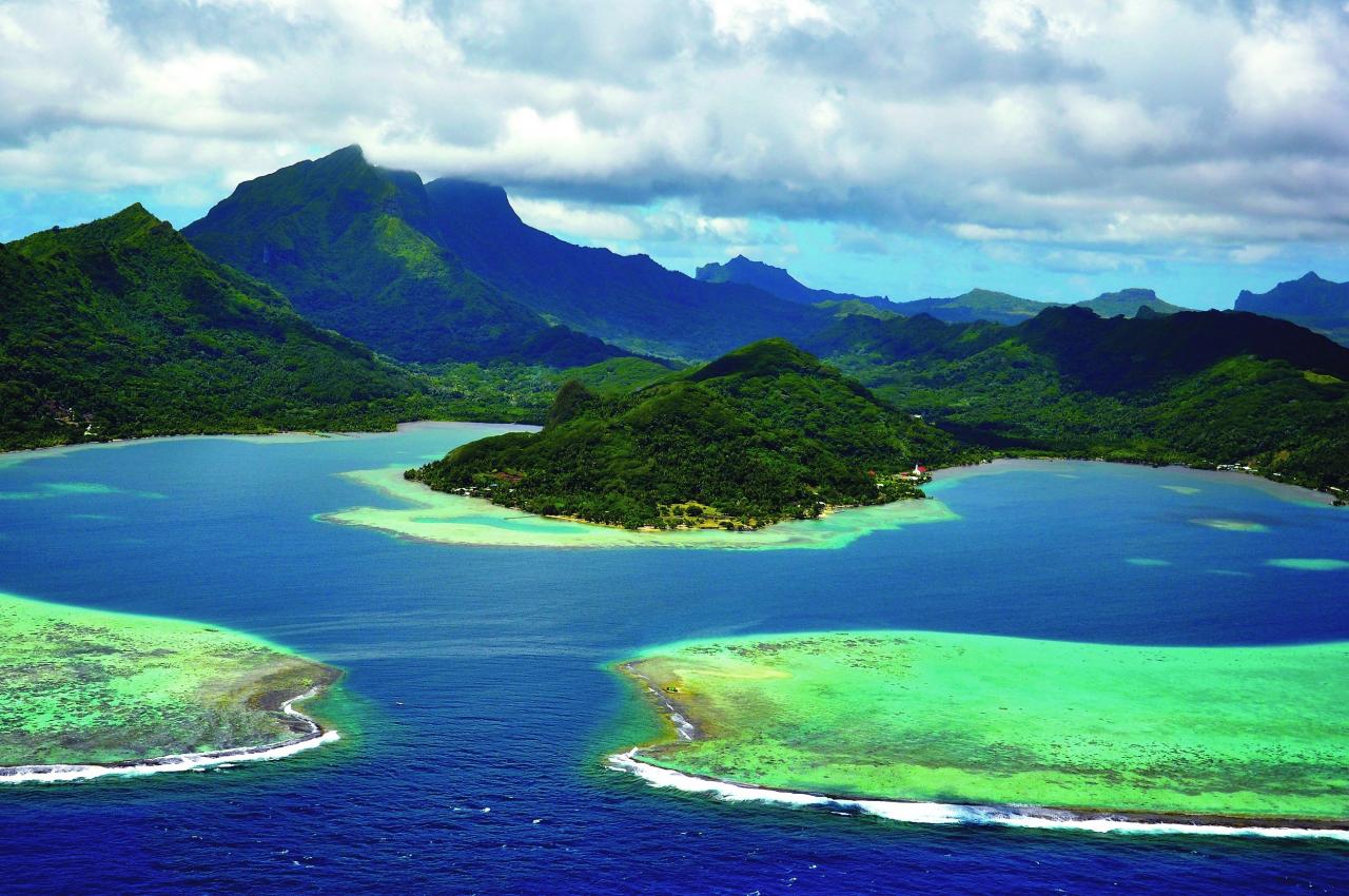 Lagune von Taputapuātea, Französisch-Polynesien 