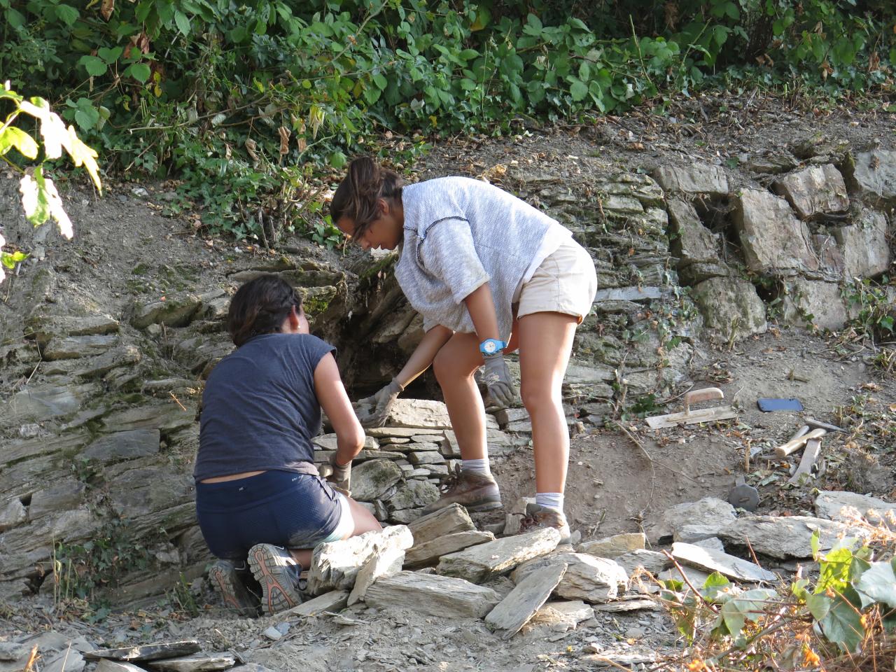 World Heritage Volunteers im Oberen Mittelrheintal