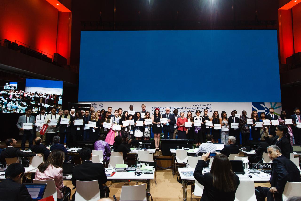 Abschlusserklärung des Young Professionals World Heritage Forum 2017