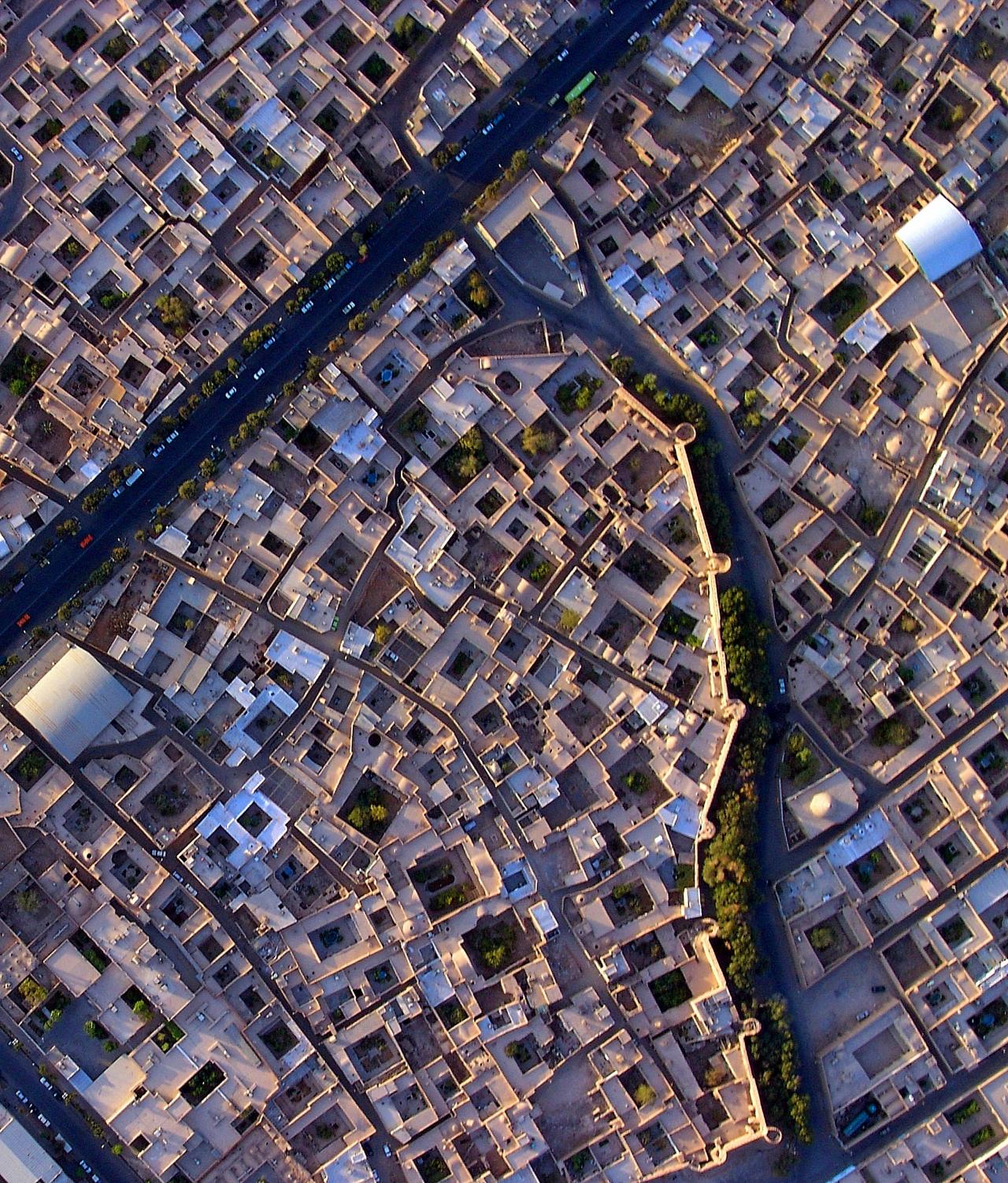 Qaleh kohneh-Viertel, Yazd, Iran