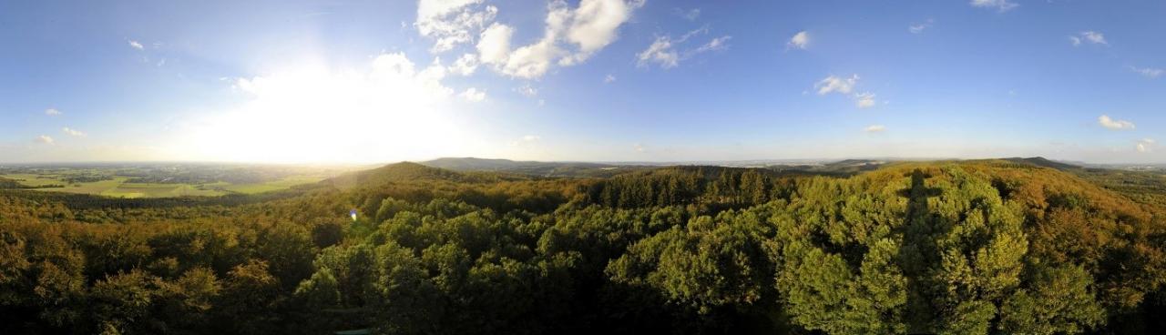 Blick über den Natur- und Geopark TERRA.vita