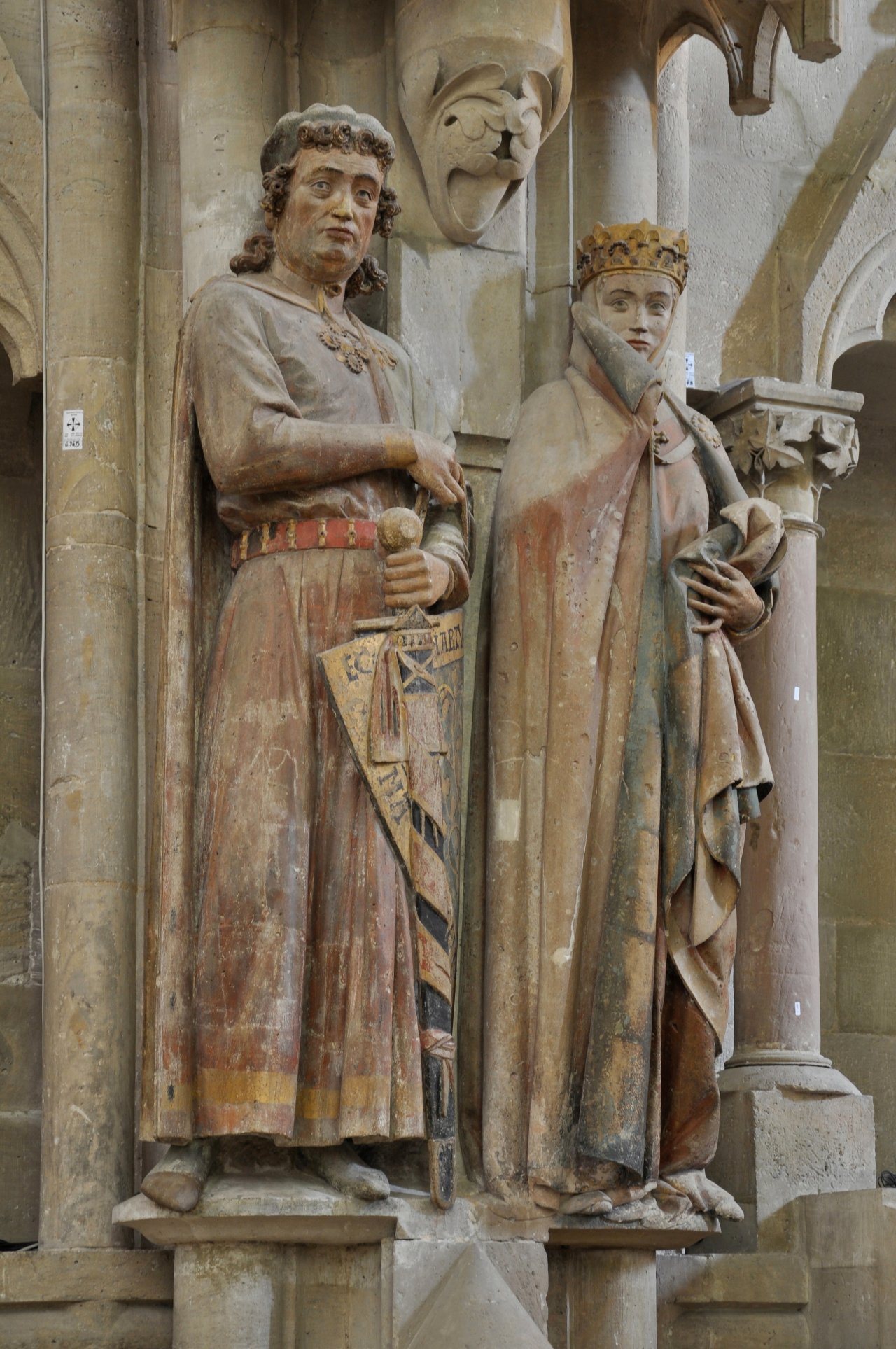 Stifterfiguren Ekkehard II. und Uta von Naumburg