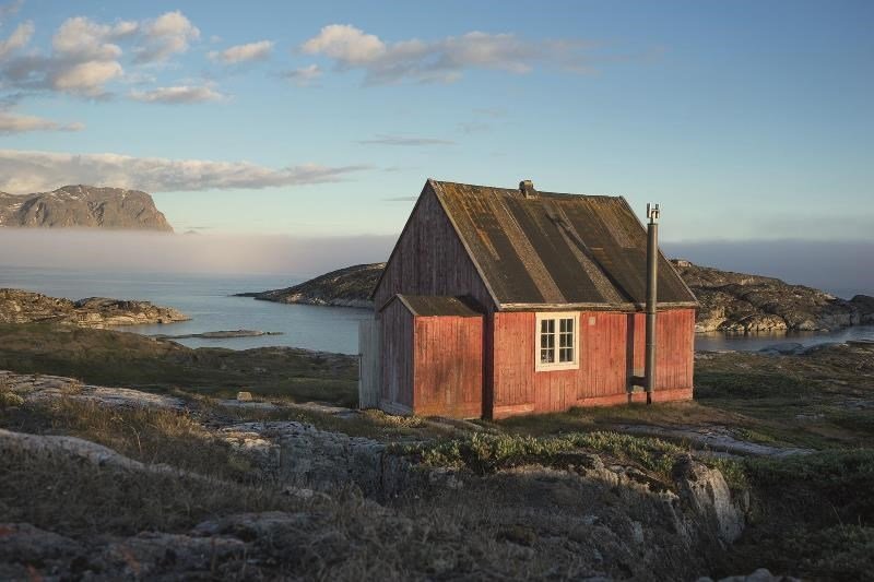 Aasivissuit-Nipisat. Sommerhaus und Jagdhütte auf der Insel Saqqaq im Westen der Welterbestätte