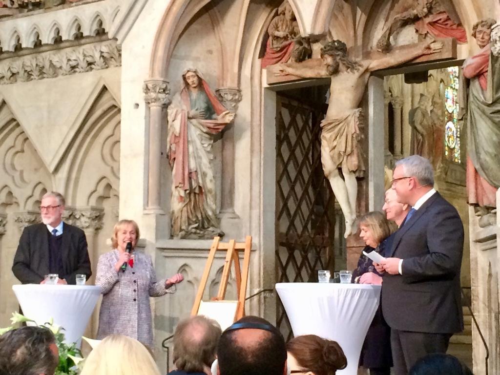 Podiumsdiskussion Urkundenüberreichung Naumburger Dom