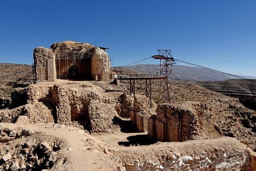 Qal'eh Dokhtar in der archäologischen Landschaft der Sassaniden