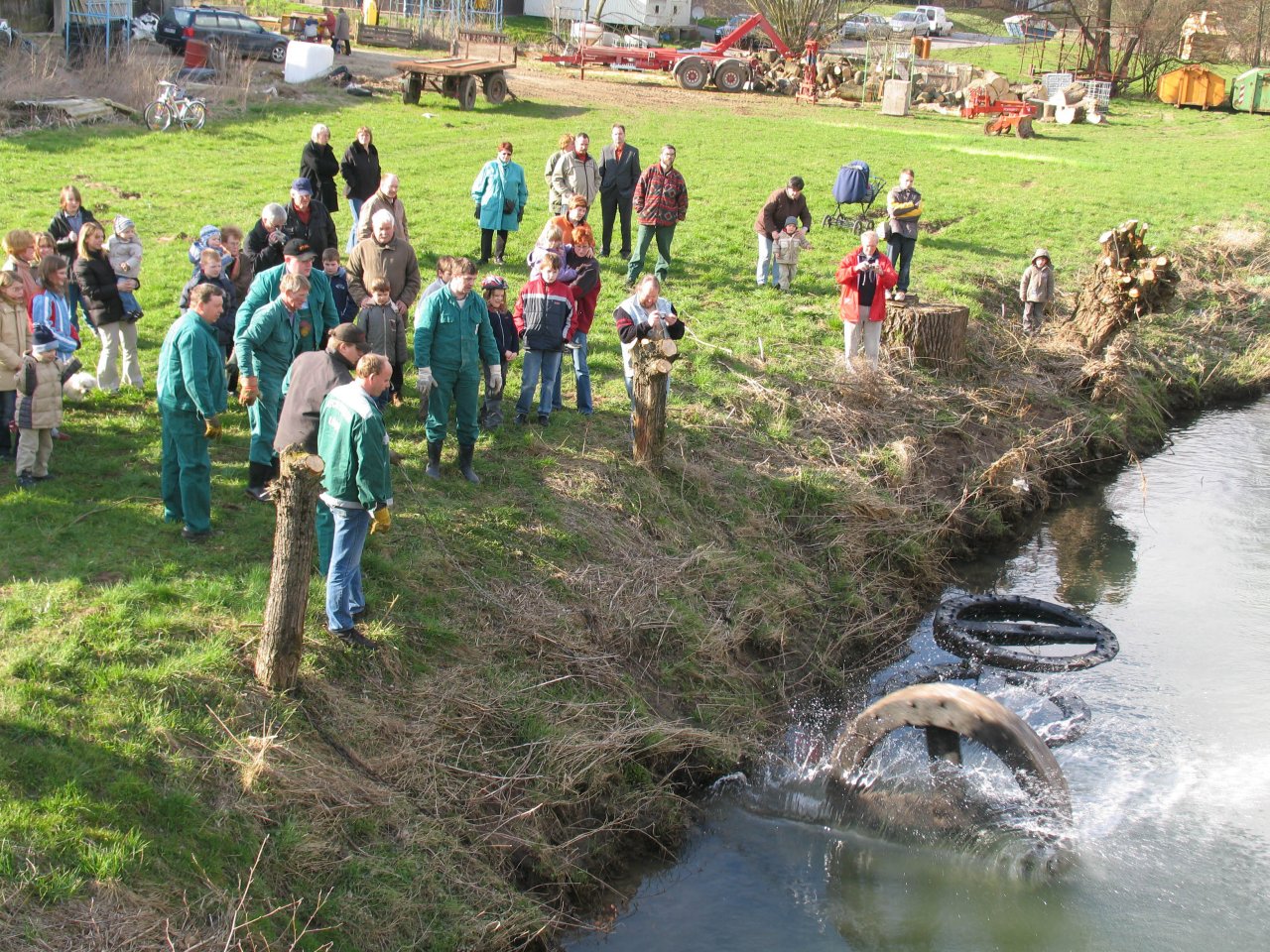 Osterräderlauf in Lüdge