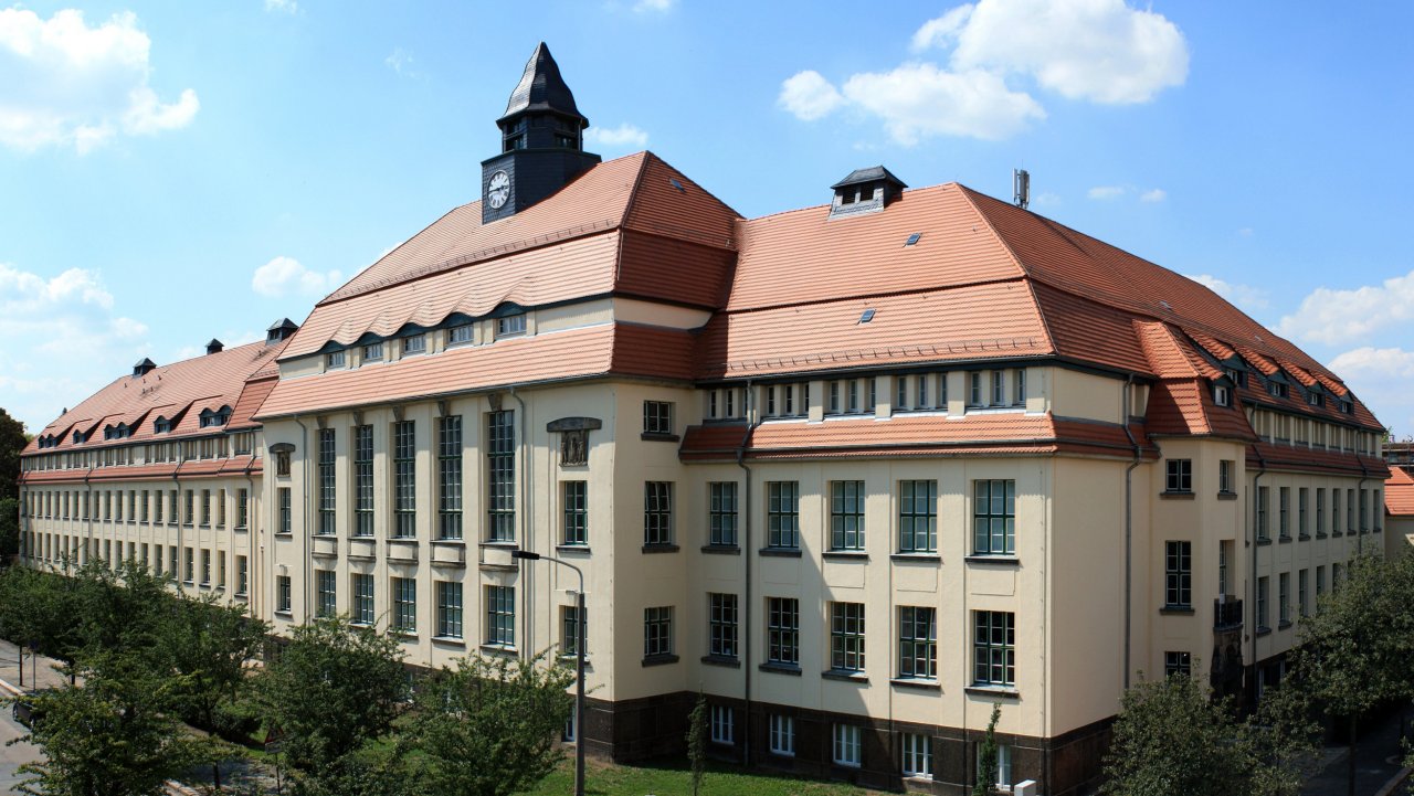 Gebäude des Käthe-Kollwitz-Gymnasiums Zwickau