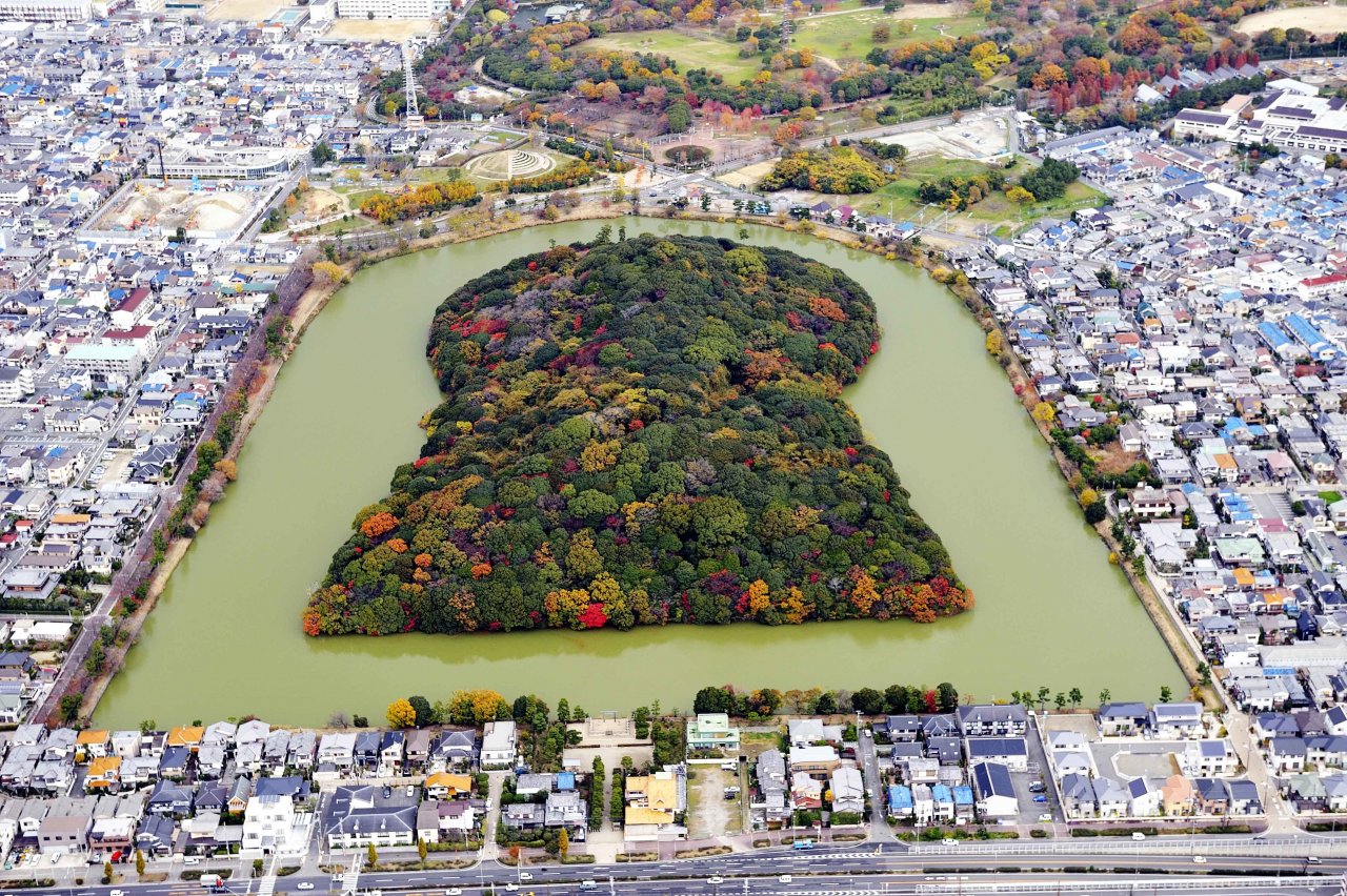 Richū-tennō-ryō Kofun, Mausoleum des Kaisers Richū