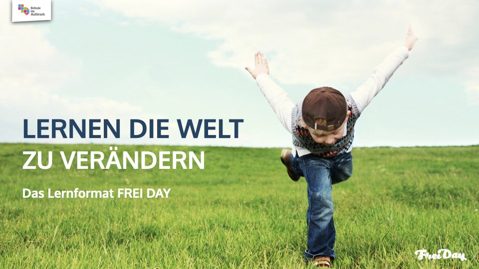 Lernen die Welt zu verändern