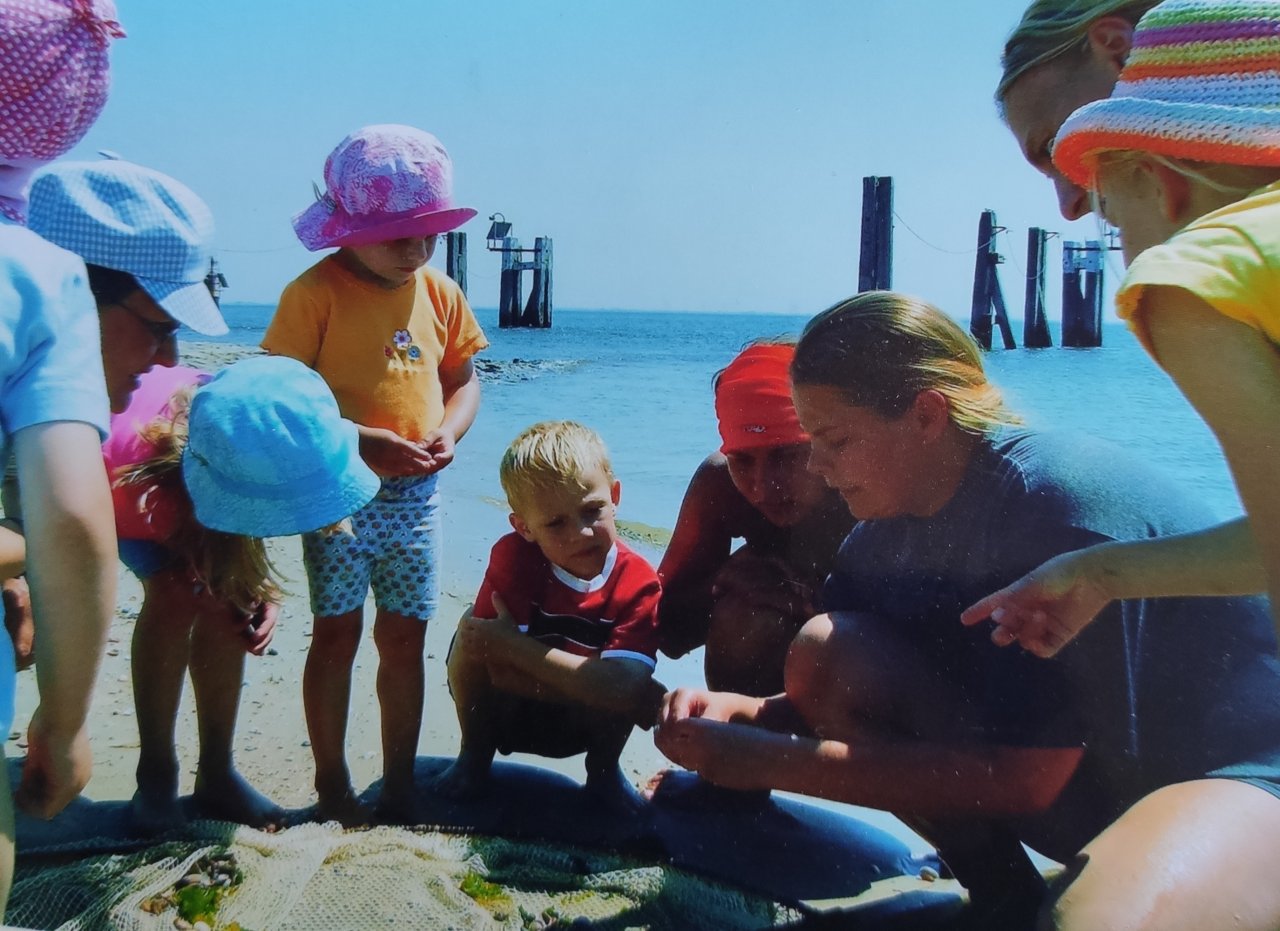 Strandveranstaltung für Kinder