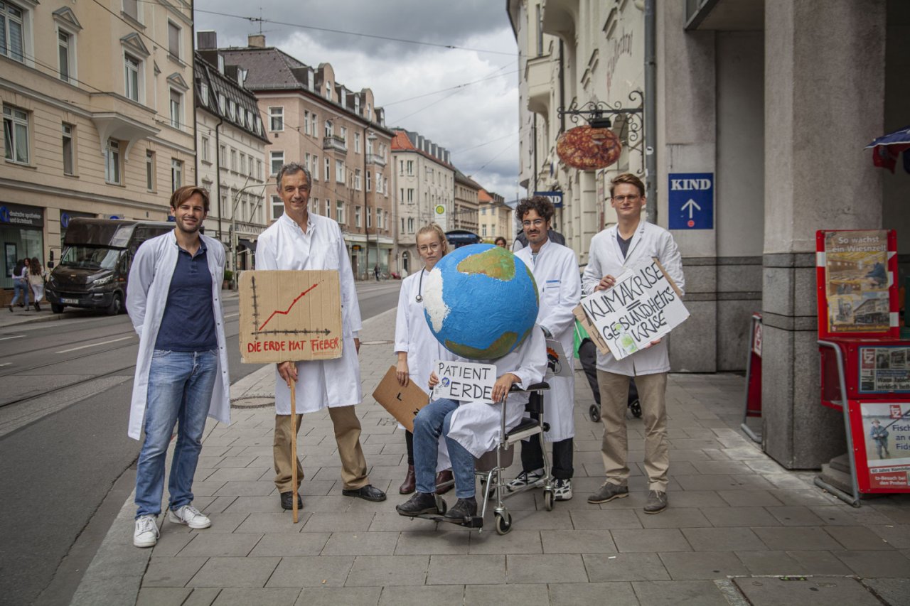 Klimastreik in Berlin - Health for Future und KLUG