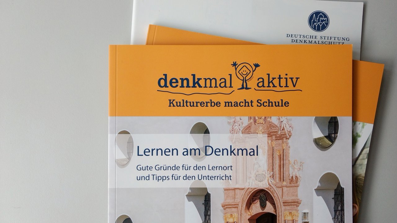 Unterrichtsmaterialien des Schulprogramms denkmal aktiv - Kulturerbe macht Schule
