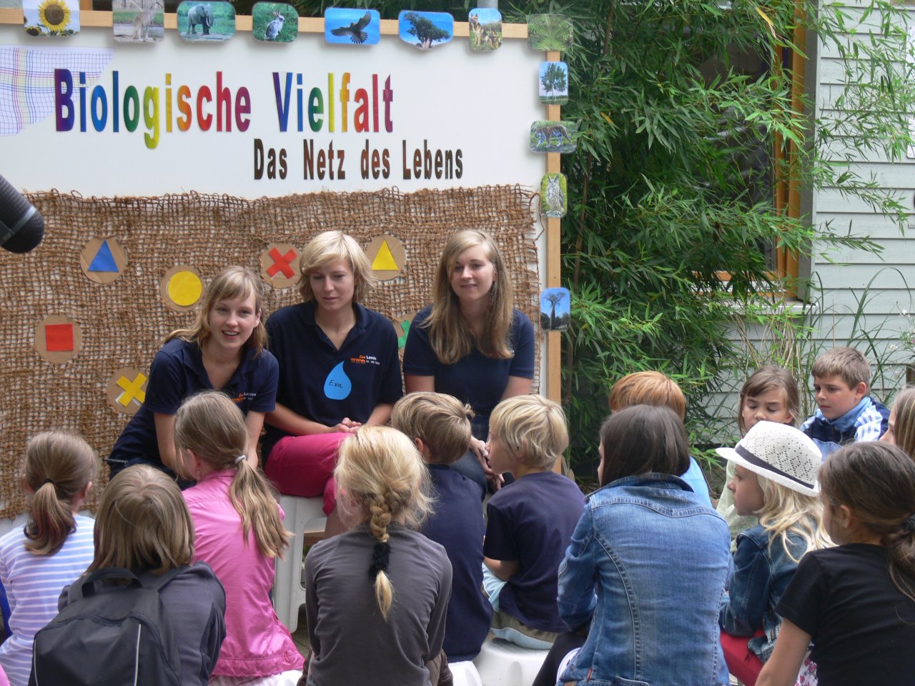 "Jedes Lebewesen hat seinen Platz im großen Netz des Lebens" - selbst erstelltes Planspiel der Zooschule Landau