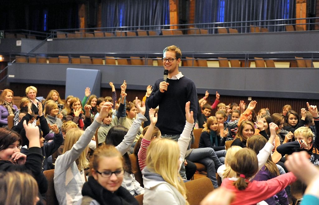 Moderation einer Multivisionsveranstaltung