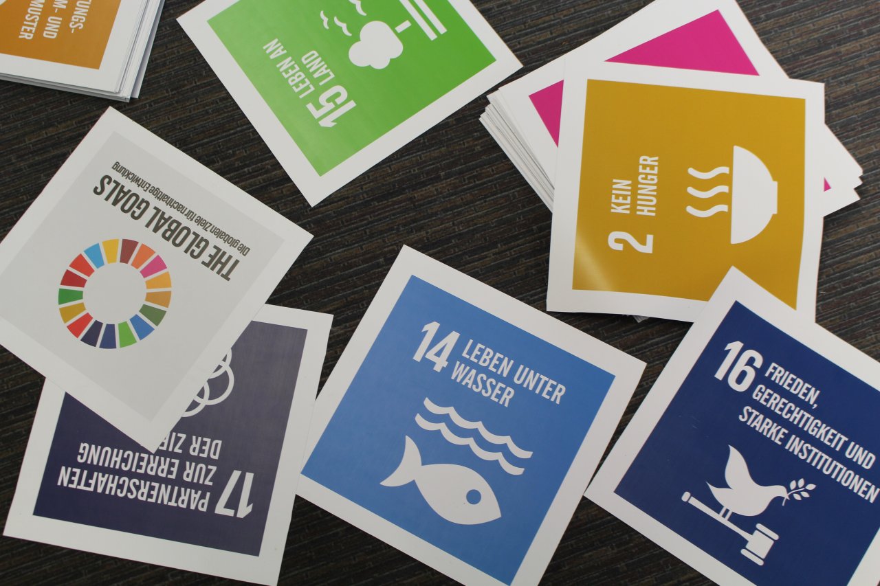 SDG Platten im Workshop