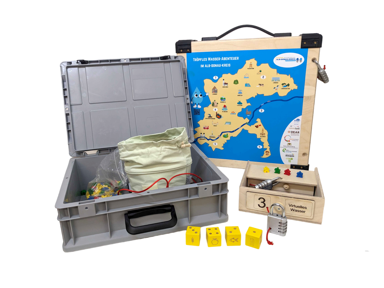 Tröpfles Wasserabenteuer im Alb-Donau-Kreis - ein regionales Escape-Spiel