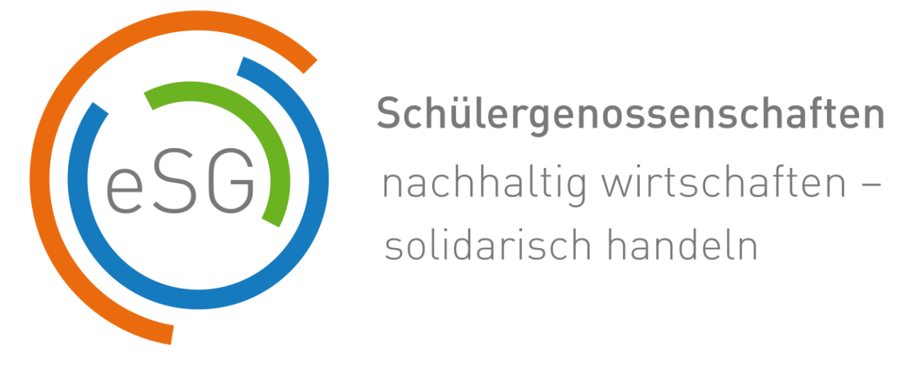 Das Logo der Bildungsinitiative "Schülergenossenschaften - nachhaltig wirtschaften - solidarisch handeln"