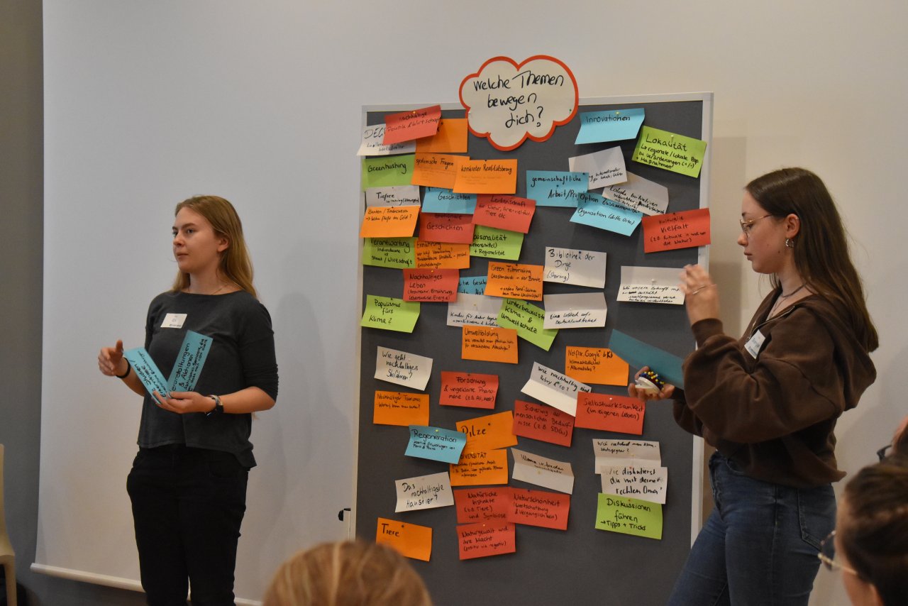 Präsentation der Themen, die die Redaktion bewegen und bearbeiten