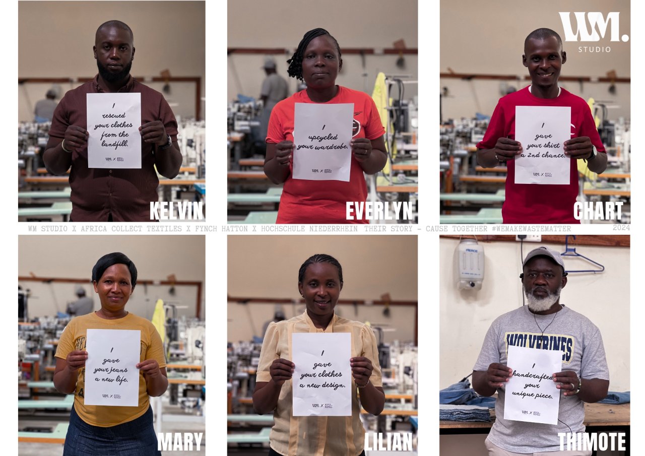 I upcycled your clothes - RePete Project by Weber & Möllers and Africa Collects Textiles, Fynch Hatton and Hochschule Niederrhein