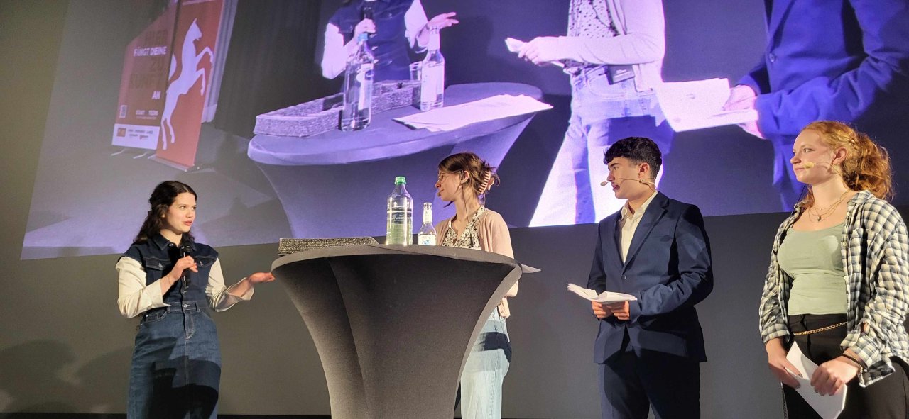 SchülerInnen StartUp-Gipfel 2025 in Münster