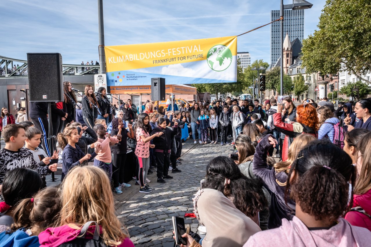 Klimabildungsfestival am Frankfurter Mainkai