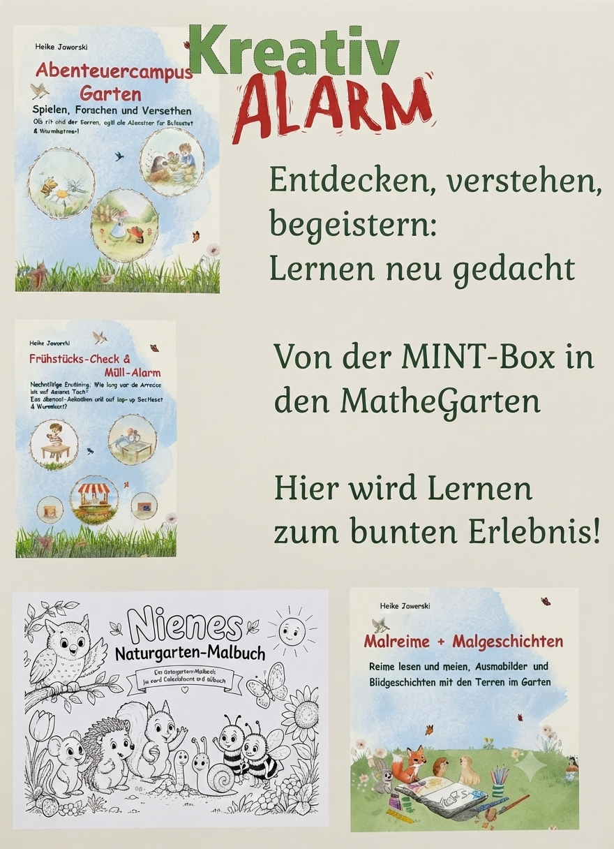 Aktionsbücher und für die Vorschüler ein Malbuch 