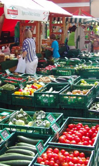 Spreewälder Gurkentag mit Marktständen