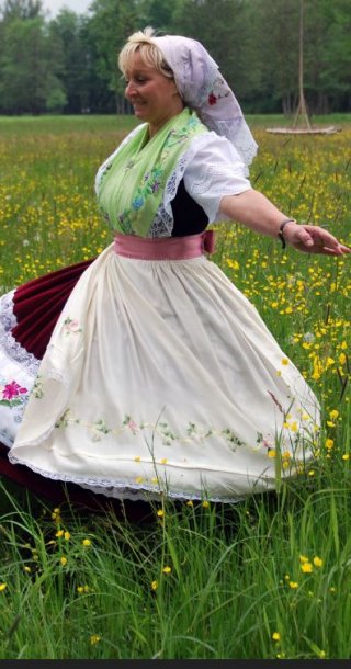 Sorbische Tracht aus dem Spreewald