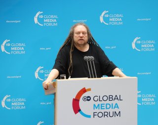 Jaron Lanier bei seiner Rede