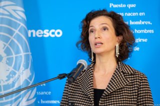 Weltbildungstreffen 2020 Audrey Azoulay