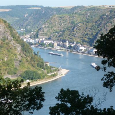 Blick auf die Loreley