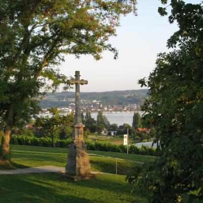 Blick von der Klosterinsel Reichenau auf den Bodensee