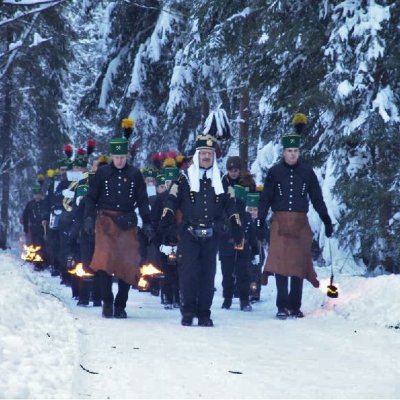 Bergparaden und Bergaufzüge in Sachsen