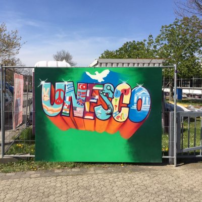 Schul-UNESCO-Graffiti