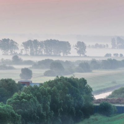 Flusslandschaft der Elbe