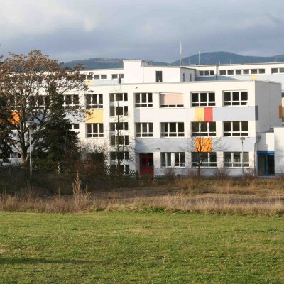 Das Saalfelder Erasmus-Reinhold-Gymnasium im Herbst 2017