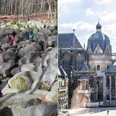 Geopark Bergstraße Odenwald und Welterbe Aachener Dom