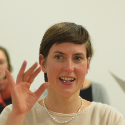 Christiane Büttig, Leiterin des Universitätschors Dresden