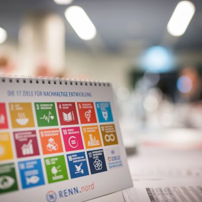 Aufsteller "Sustainable Development Goals"