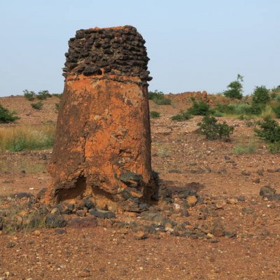 Tiwêga Brennofen in der Nähe von Kaya