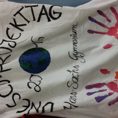 T-Shirt mit der Aufschrift UNESCO-Projekttag