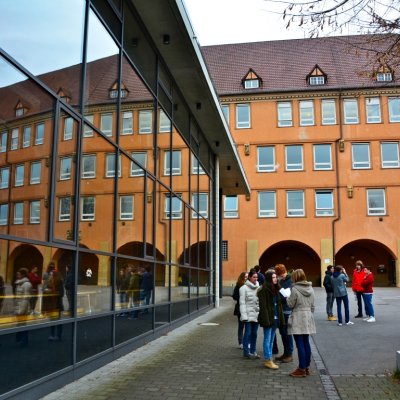 Gebäude des Wagenburg-Gymnasiums